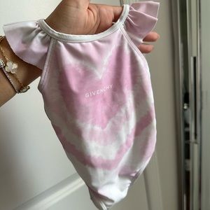 Authentic baby girls givenchy swimsuit